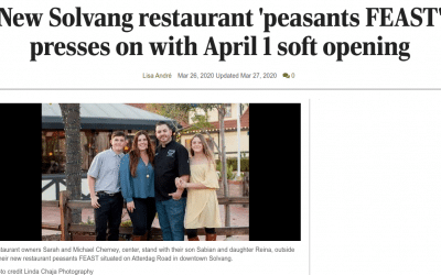 New Solvang restaurant ‘peasants FEAST’ presses on with April 1 soft opening