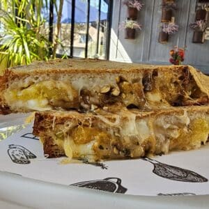 "Oh My Gourd" Grilled Cheese